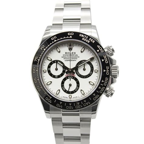 rolex white panda price|Rolex panda retail price.